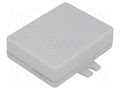 Enclosure: multipurpose; X: 57mm; Y: 73mm; Z: 21mm; with fixing lugs MASZCZYK ABS-21