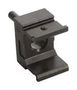 T MODULE, MALE, W/ GUIDE, POLYAMIDE, BLK 02539000004