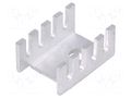 Heatsink: moulded; U; TO202,TO220; L: 19.05mm; W: 13.21mm; H: 9.53mm  D02