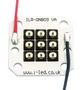 IR LED MODULE, 9 CHIP, 850NM, SQUARE PCB ILR-IW09-85ML-SC201-WIR200.