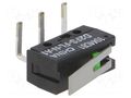 Microswitch SNAP ACTION; 0.1A/6VDC; with lever; SPST-NO; Pos: 2 OMRON Electronic Components D2FS-FL-N-A1