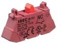 SW CONTACT BLOCK, 10A, 110VAC/1P/PUSH IN HW-P01