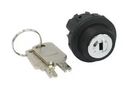 OPERATOR, KEY SELECTOR SW/2POS/BLK BEZEL CW1K-2A