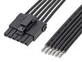 CABLE, 6P ULTRA-FIT RCPT-FREE END, 11.8" 217466-1062
