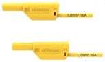 4MM BANANA PLUG-SQ, SHROUDED, Y, 500MM DI VSFK 8500 / 1 / 50 / GE