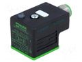 Connector: valve connector; adapter,plug; form A; 18mm; female MURRELEKTRONIK 7000-41421-0000000