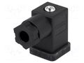 Connector: valve connector; plug; form C; 9.4mm; female; PIN: 3 MURRELEKTRONIK 7000-30155-0000000