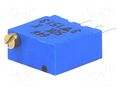 Potentiometer: mounting; vertical,multiturn; 50kΩ; 500mW; THT VISHAY 64W50K