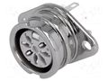 Connector: DIN; socket; female; PIN: 7; 270°; soldering; 34V; 2A; 10mΩ DELTRON 593-0700