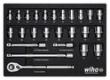 RATCHET WRENCH SET, 1/2", 26PC 44740