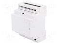 Enclosure: for DIN rail mounting; Y: 90mm; X: 71mm; Z: 53mm; PPO ITALTRONIC 4MH53/5
