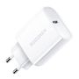 Fast Charger Rocoren PD 20W USB-C (white), Rocoren RCCT1P-XBA02