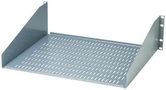VENTILATED OPEN RACK SHELF, 3U, STEEL SA-1749-BT