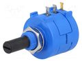 Potentiometer: shaft; multiturn; 1kΩ; 2W; ±5%; 6.35mm; linear; IP40 BOURNS 3590S-1-102L