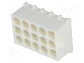 Connector: wire-board; socket; male; PIN: 15; Universal MATE-N-LOK TE Connectivity 350714-1