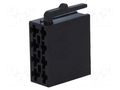 Connector housing; plug; ISO; PIN: 8 4CARMEDIA 331433