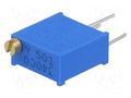 Potentiometer: mounting; multiturn; 500Ω; 500mW; THT; ±10%; linear BOURNS 3296Y-1-501LF