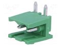 Pluggable terminal block; 5mm; ways: 2; angled 90°; socket; male DEGSON ELECTRONICS 2EDGR-5.0-02P14