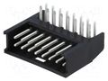 Connector: wire-board; socket; male; PIN: 16; AMPMODU MOD II; THT TE Connectivity 280390-1