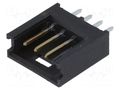 Connector: wire-board; socket; male; PIN: 4; AMPMODU MOD II; THT TE Connectivity 280371-2