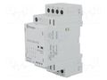 Contactor: 4-pole installation; 25A; 24VAC,24VDC; NC + NO x3 FINDER 22.34.0.024.4720