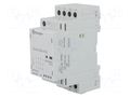 Contactor: 4-pole installation; 25A; 24VAC,24VDC; NC + NO x3 FINDER 22.34.0.024.4720