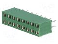 Connector: pin strips; socket; female; PIN: 16; THT; HV-100; 2.54mm TE Connectivity 215307-8