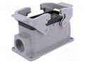 Enclosure for connectors: HDC; size 16B; Han® B; IP65; M25 HARTING 19300161271