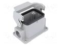 Enclosure for connectors: HDC; size 6B; Han® B; IP65; with latch HARTING 19300061250