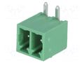 Connector: pluggable terminal block; socket; male; 7A; 250V; PIN: 2 DEGSON ELECTRONICS 15EDGRC-3.5/2P