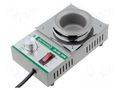 Device: soldering pot; 200W; 200÷450°C; 50mm; 230VAC MCP POT-ZB50D