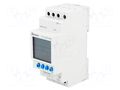 Programmable time switch; Range: 1min÷7days; SPDT; 230VAC; IP20 FINDER 12.21.8.230.0000