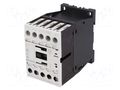 Contactor: 3-pole; NO x3; Auxiliary contacts: NO; 230VAC; 9A; DILM9 EATON ELECTRIC DILM9-10-230V