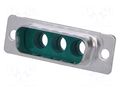 Connector: Special D-Sub; PIN: 3(3+0); plug; male; for cable; 250V CONEC DHPS15M-3/3