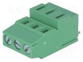 Connector: PCB terminal block; terminal; 24A; 250V; angled 90° DEGSON ELECTRONICS DG500H-5.08-03P-14