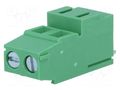 Connector: PCB terminal block; terminal; 24A; 250V; angled 90° DEGSON ELECTRONICS DG500H-5.08-02P-14