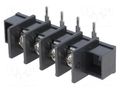 Connector: PCB terminal block; terminal; 32A; 750V; angled 90° DEGSON ELECTRONICS DG45R-A-04P-13