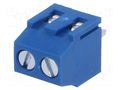Connector: PCB terminal block; terminal; 10A; 150V; angled 90° DEGSON ELECTRONICS DG381-3.5-2P12