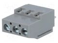 Connector: PCB terminal block; terminal; 20A; 300V; angled 90° DEGSON ELECTRONICS DG129-5.0-3P11