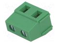 Connector: PCB terminal block; terminal; 18A; 450V; angled; tinned DEGSON ELECTRONICS DG128-7.5-02P14