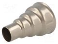 Shrink nozzle; Kind of nozzle: reduction; Ø: 14mm; Øin: 34mm STEINEL D/RED14