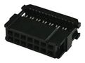 IDC CONN, RCPT, 14POS, 2ROW, 2.54MM 1658620-2
