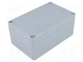Enclosure: multipurpose; X: 80mm; Y: 125mm; Z: 58mm; aluminium; grey COMBIPLAST CP-FA50