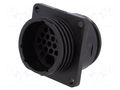 Connector: circular; socket; male; PIN: 22(2+20); w/o contacts TE Connectivity CPC-206613-1