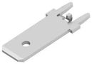 PCB TERMINAL, 6.35MM X 0.81MM, BRASS 1217127-1