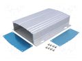 Enclosure: with panel; X: 148mm; Y: 200mm; Z: 48mm; aluminium COMBIPLAST CP-17-6B