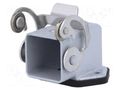 Enclosure for connectors: HDC; size 21.21; for panel mounting ILME CKAX03IA