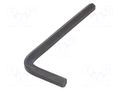 Wrench; hex key; HEX 6mm; Overall len: 90mm; Chrom-vanadium steel C.K CK-441106