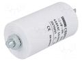Capacitor: polypropylene; motors, run; 12uF; 450V; Ø40x70mm; ±5% SR PASSIVES CBB60E-12/450
