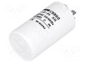 Capacitor: polypropylene; motors, run; 12uF; 450V; Ø40x70mm; ±5% SR PASSIVES CBB60A-12/450